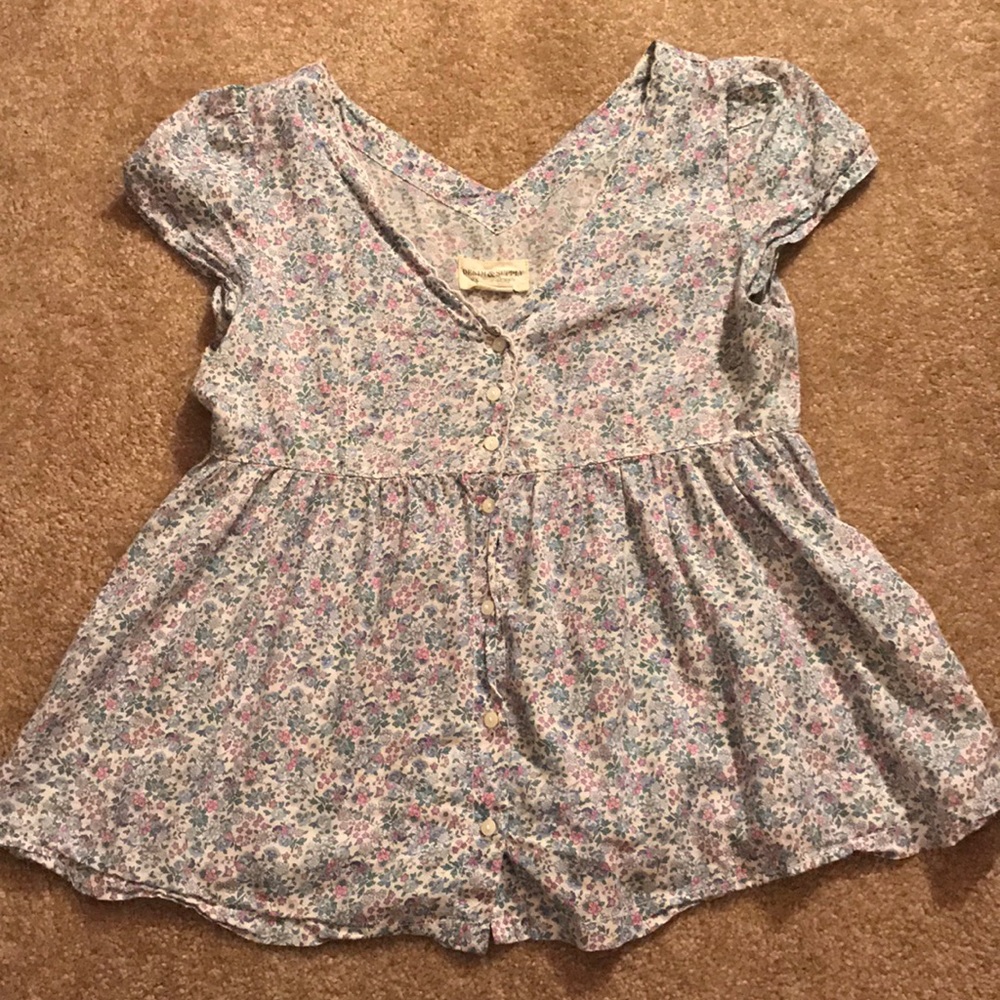 Denim & Supply floral top
